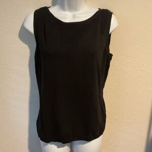 Black Sleeveless XL Dressbarn shirt